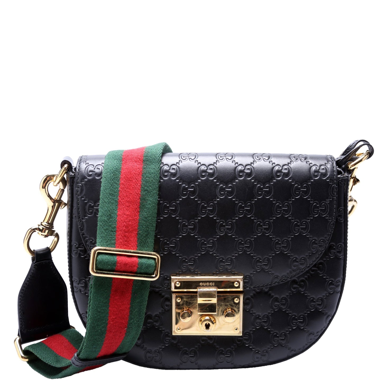 Gucci 453189 Padlock Medium Messenger Bag