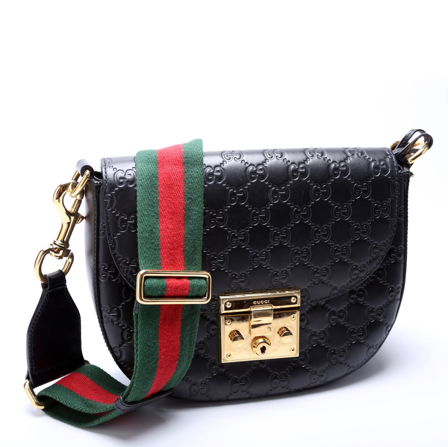 Gucci 453189 Padlock Medium Messenger Bag