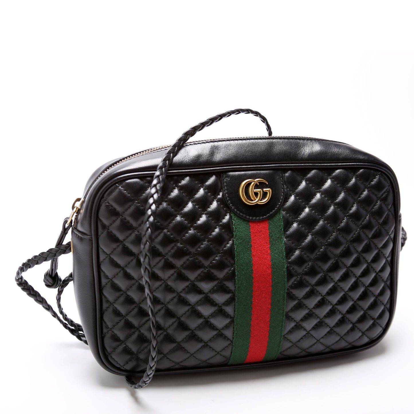 Gucci 541051 Trapuntata GG Small Shoulder Bag