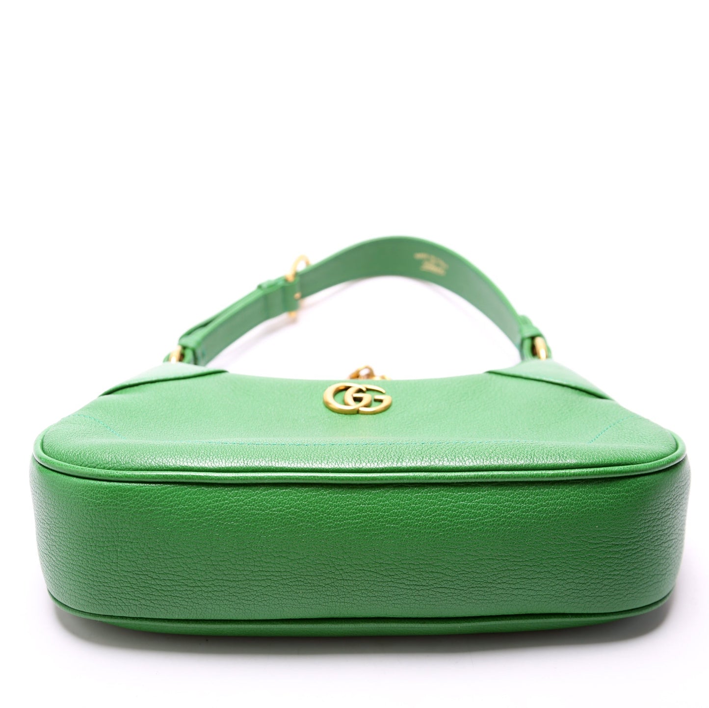 Gucci  Aphrodite Leather Small Shoulder Bag Green