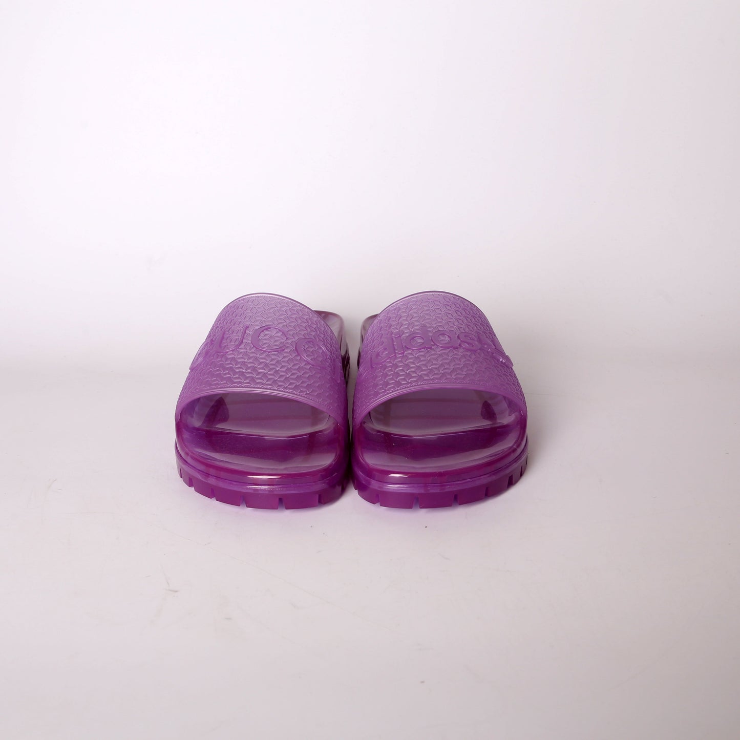 Gucci X Adidas Rubber Slides Size