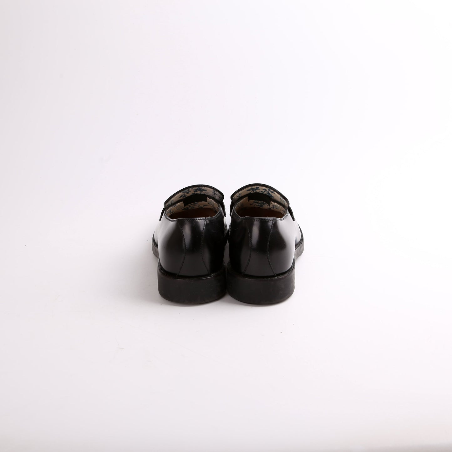 Gucci Interlocking G Leather Loafers Size
