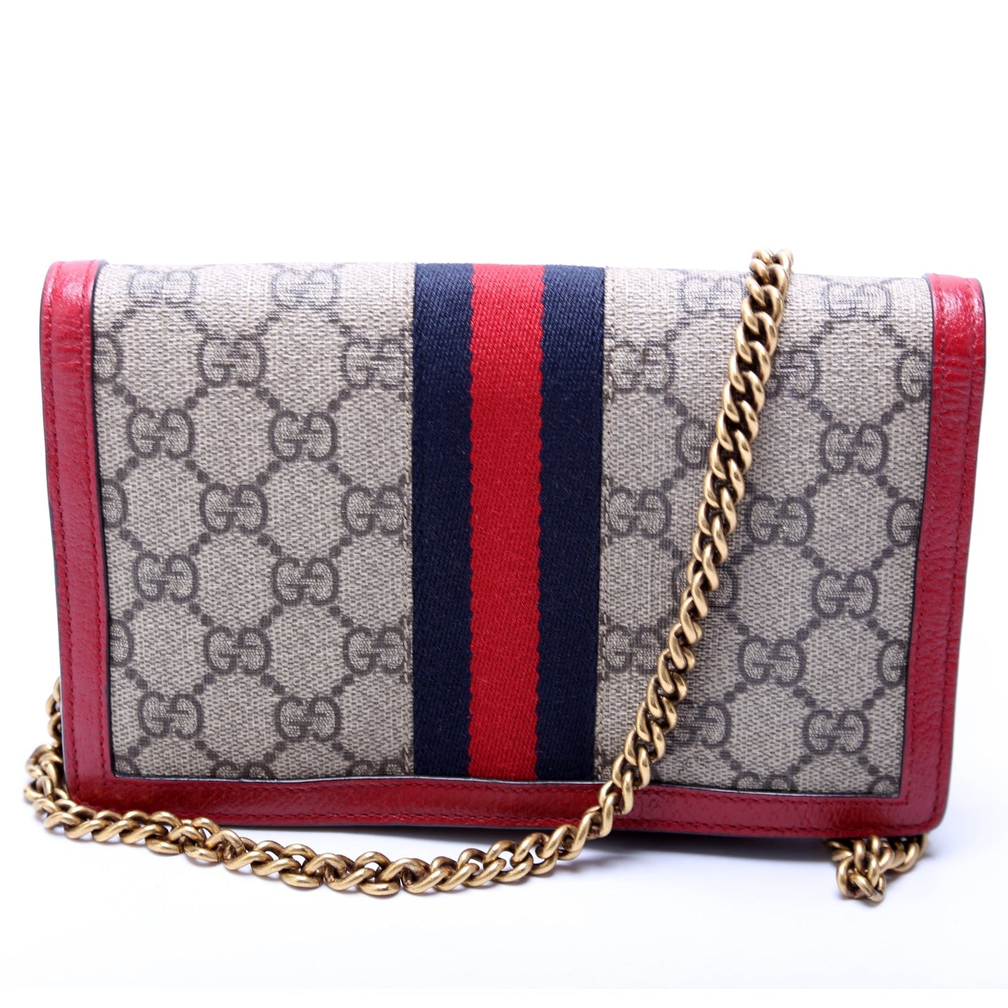 Gucci  Queen Margaret WOC Red