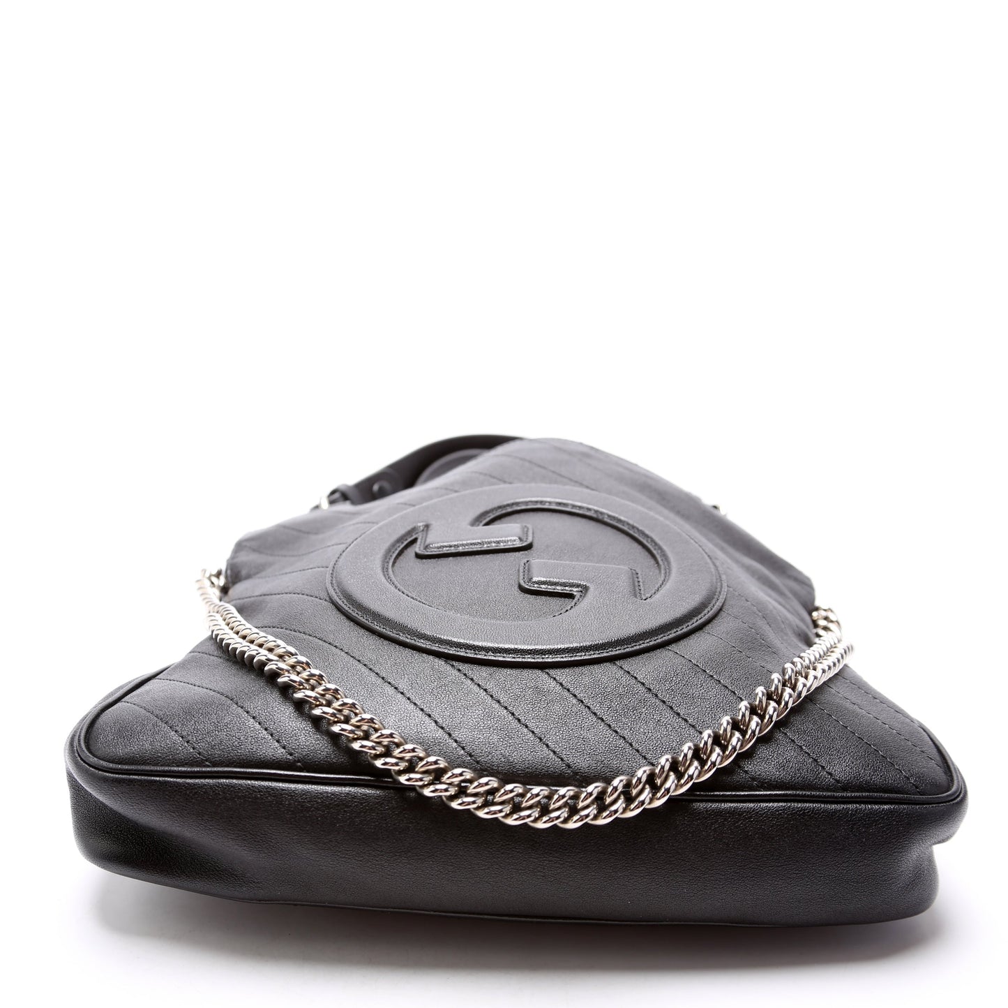 Gucci  Blondie Small Leather Tote Black