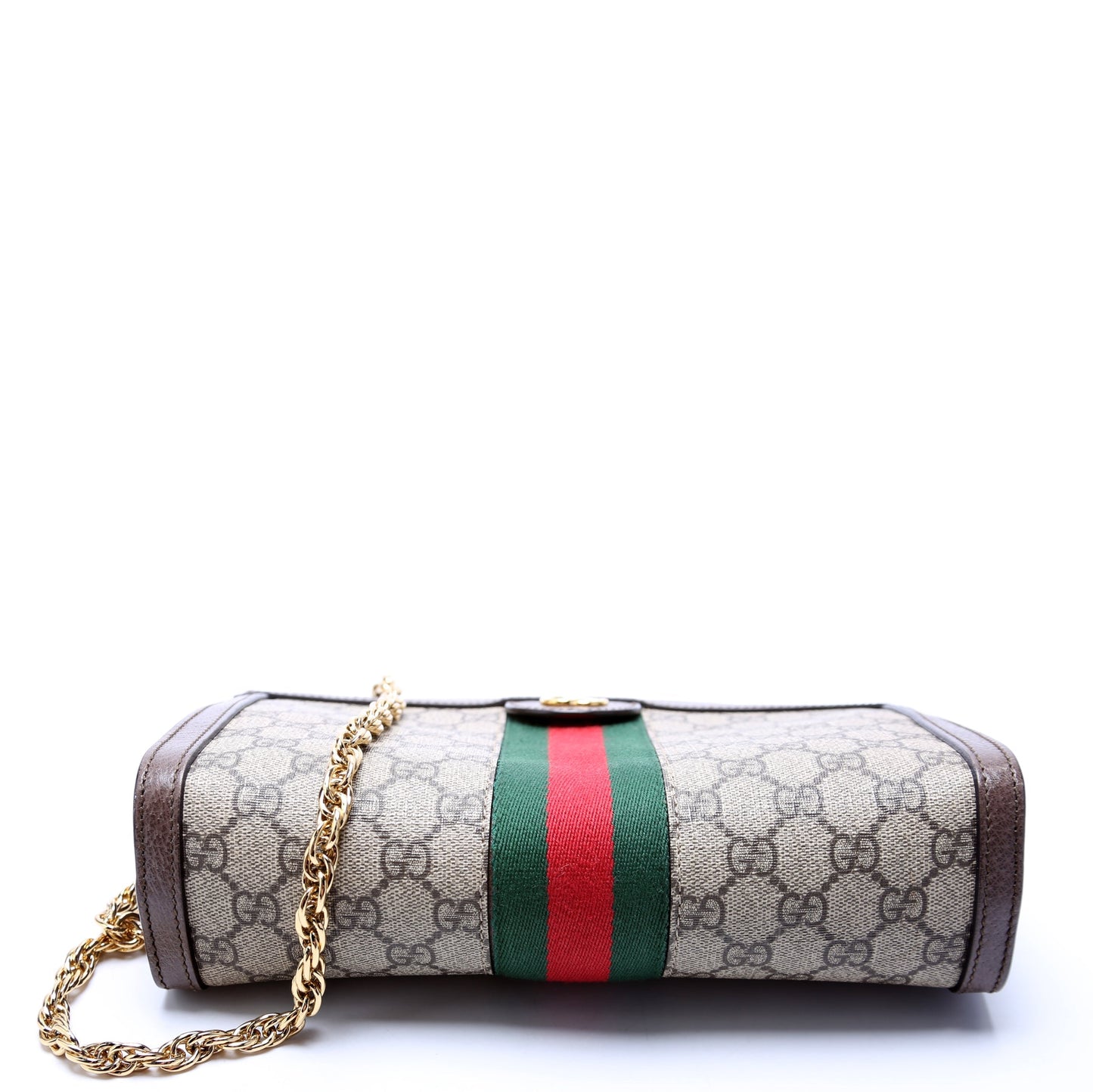 Gucci  GG Supreme Ophidia Small Chain Brown