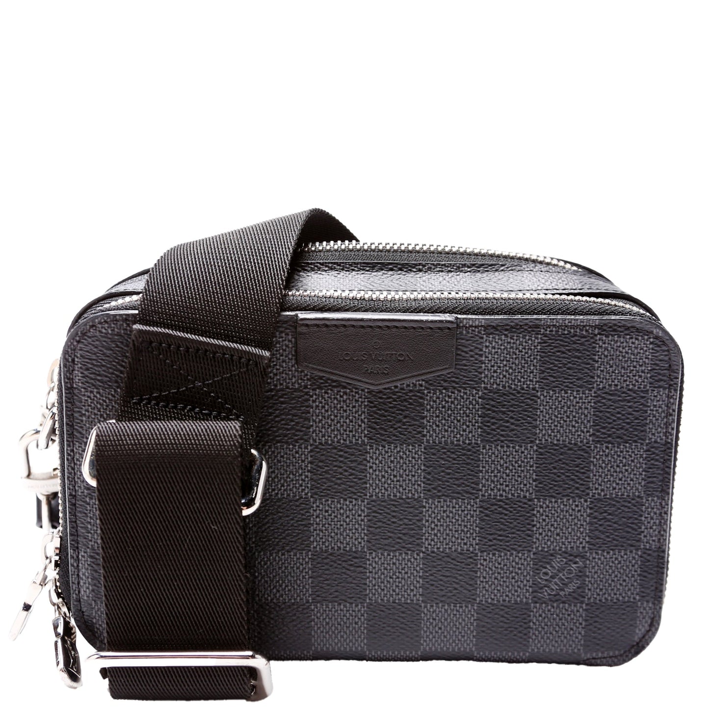 Louis Vuitton Alpha Wearable Wallet Damier Graphite