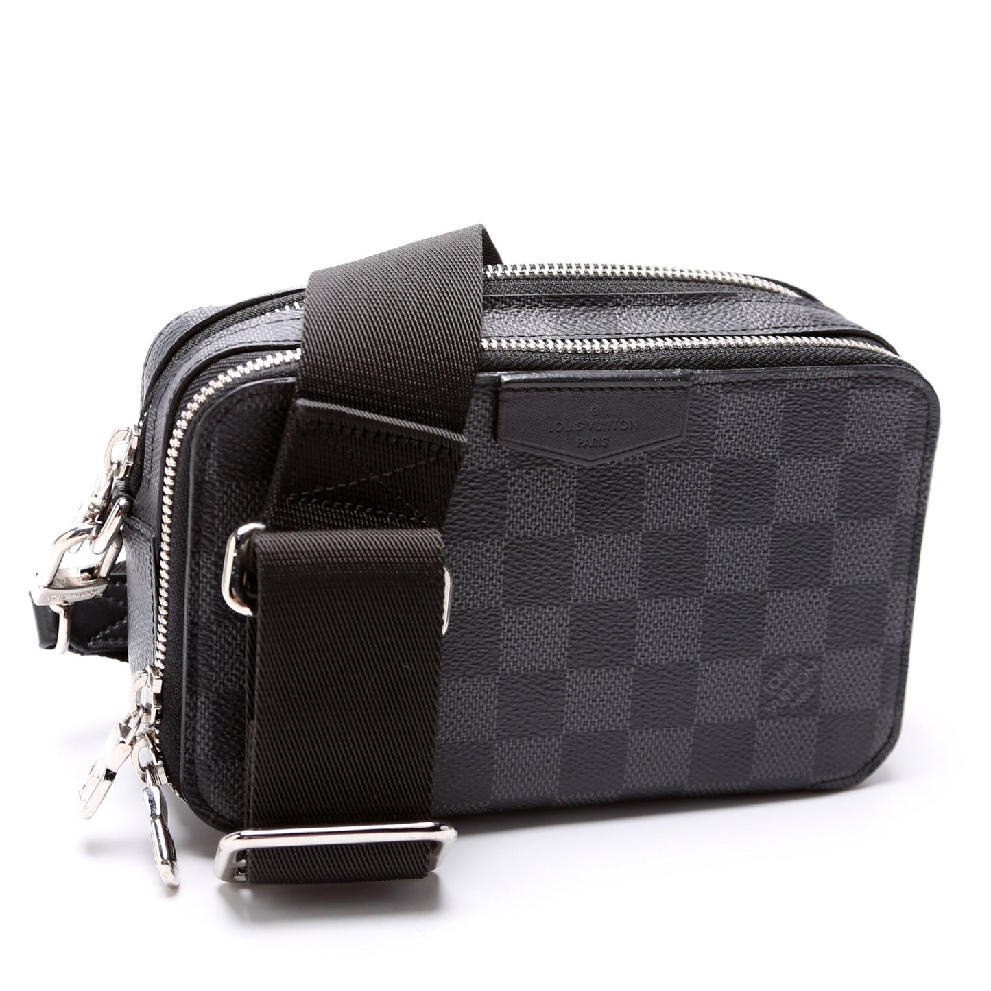 Louis Vuitton Alpha Wearable Wallet Damier Graphite