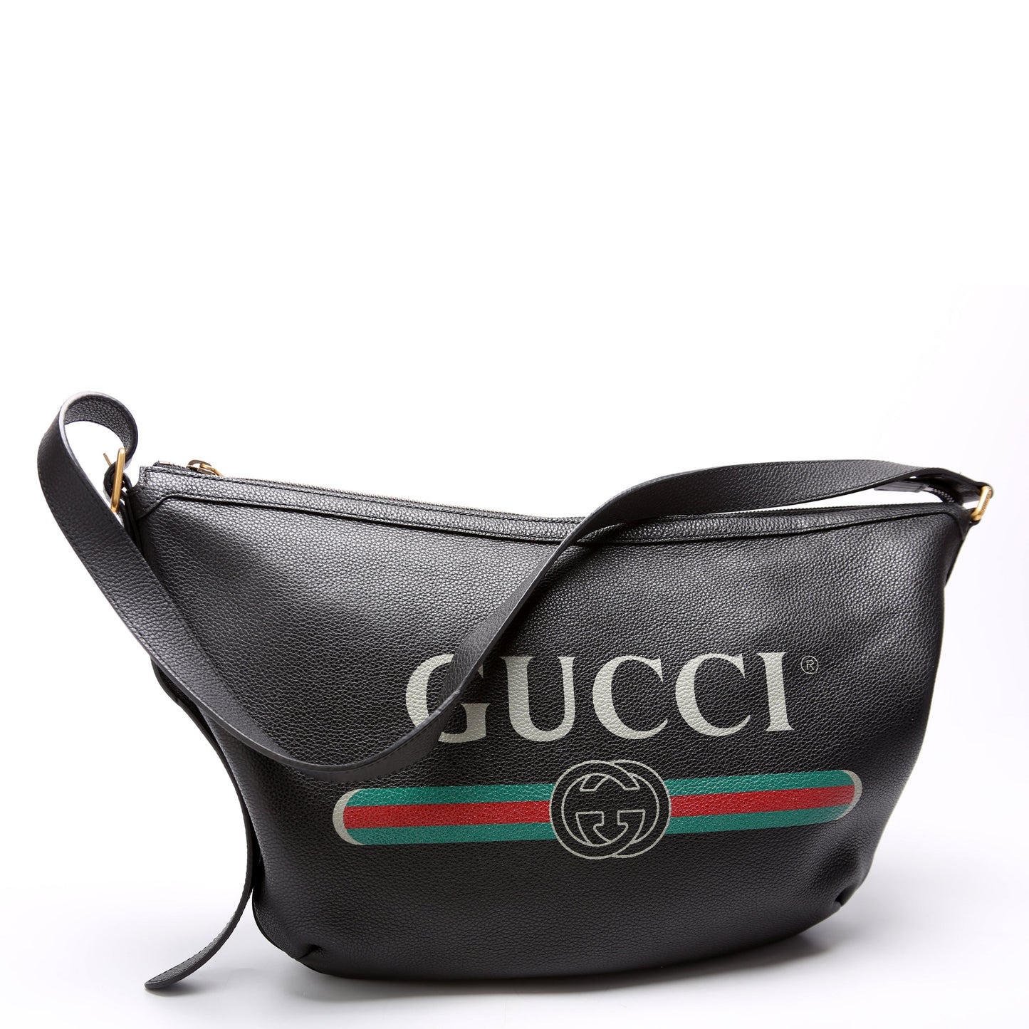 Gucci  Half Moon Bag Black