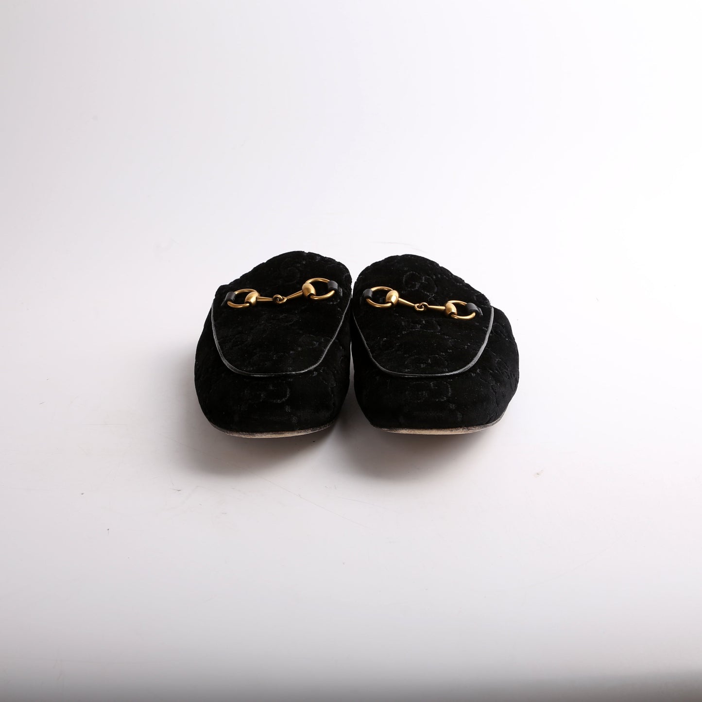 Gucci Velvet GG Princetown Mules Men's Size .(Women's Size .)