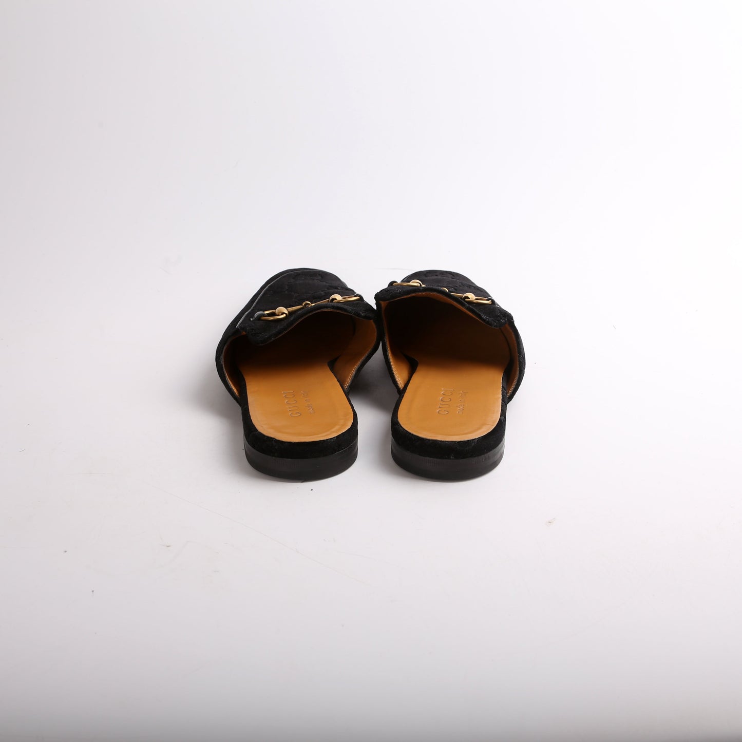 Gucci Velvet GG Princetown Mules Men's Size .(Women's Size .)