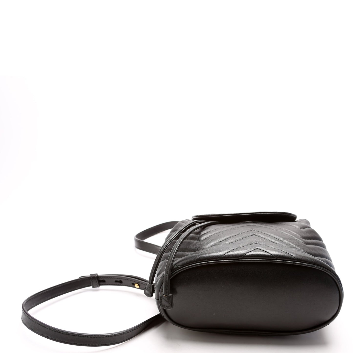 Gucci  Marmont Mini Backpack Leather Black