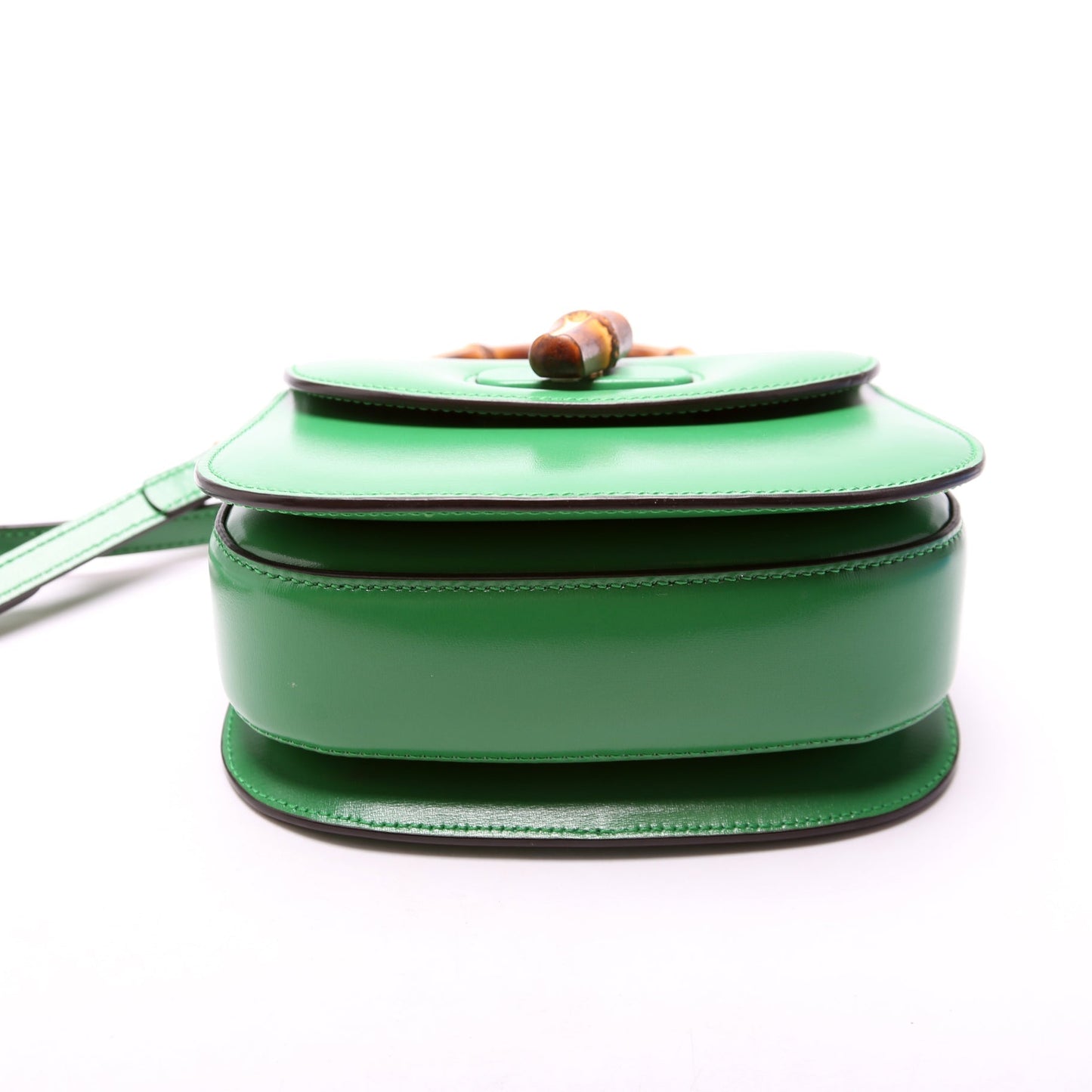 Gucci 686864 1947 Bamboo Mini Top Handle Green Bag
