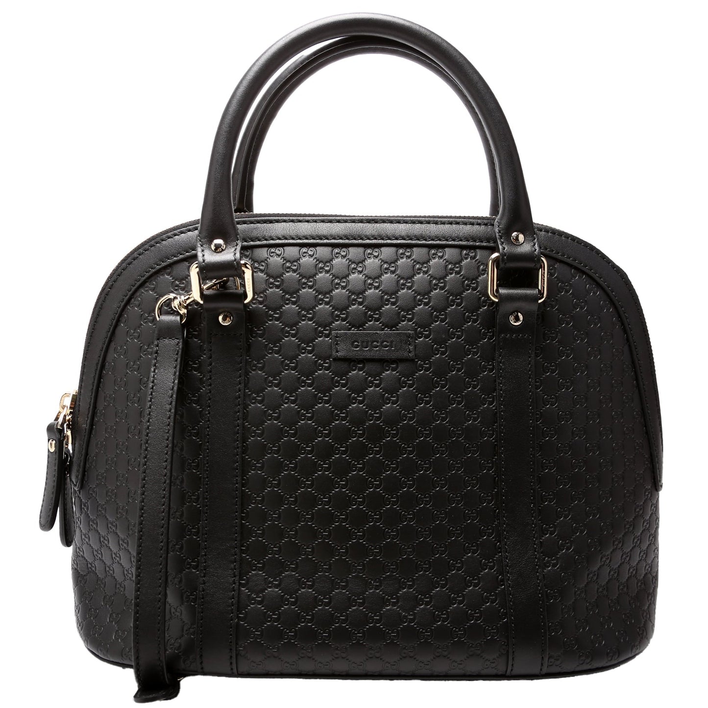 Gucci 449663 Dome Medium Black Bag