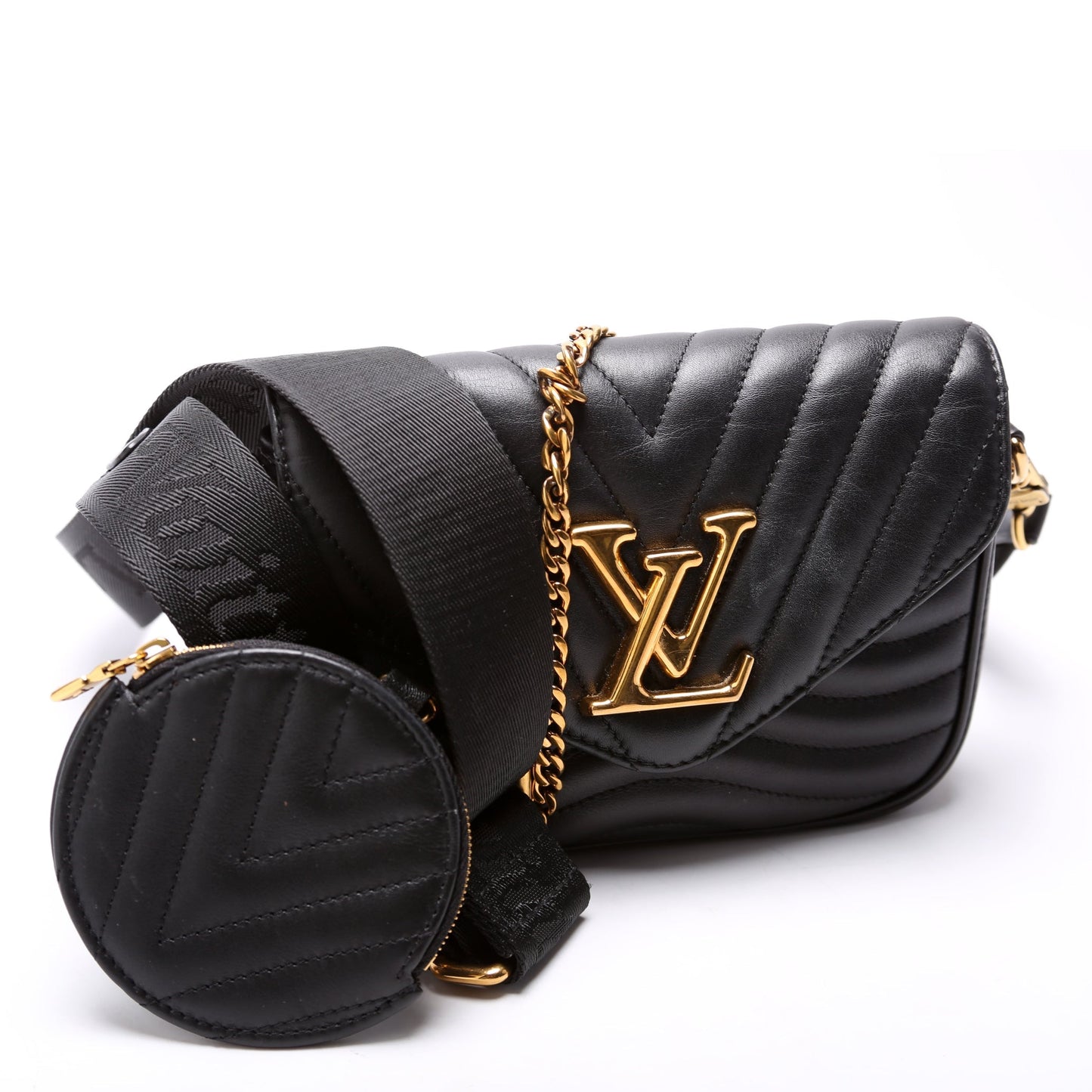 Louis Vuitton New Wave Multi Pochette Black