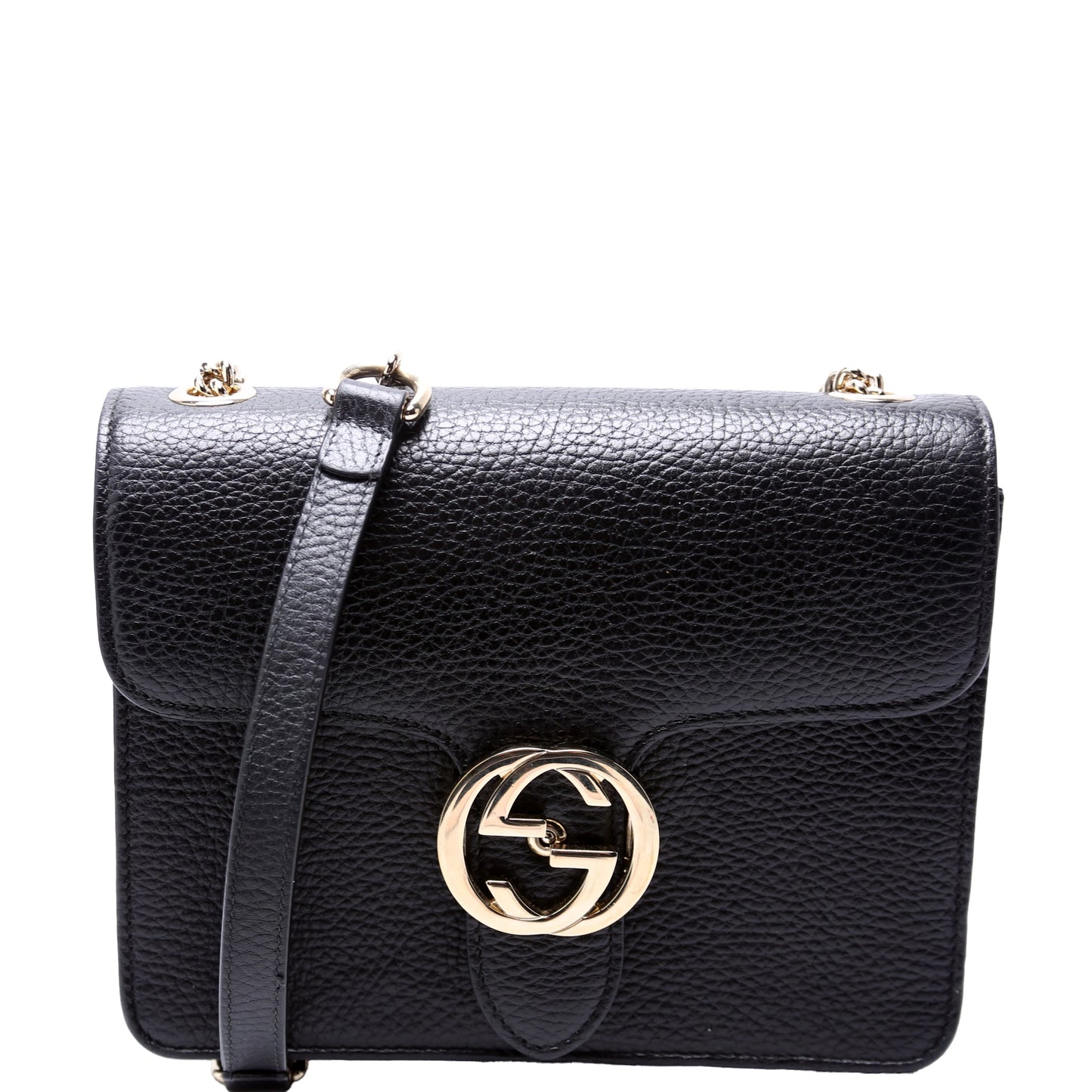 Gucci  Interlocking Small Crossbody Black