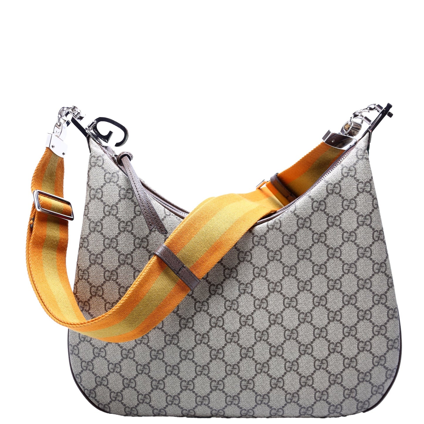 Gucci 702823 Attache GG Supreme Shoulder Medium Bag