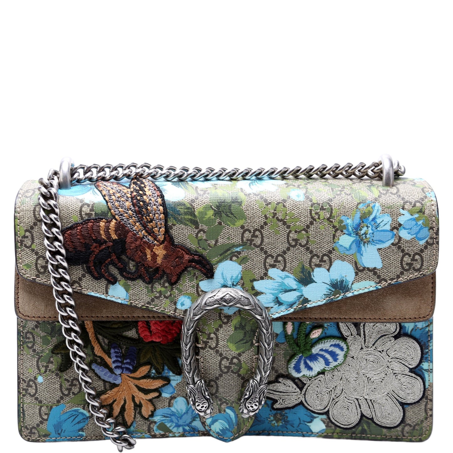 Gucci  Dionysus GG Blooms Embroidered Small