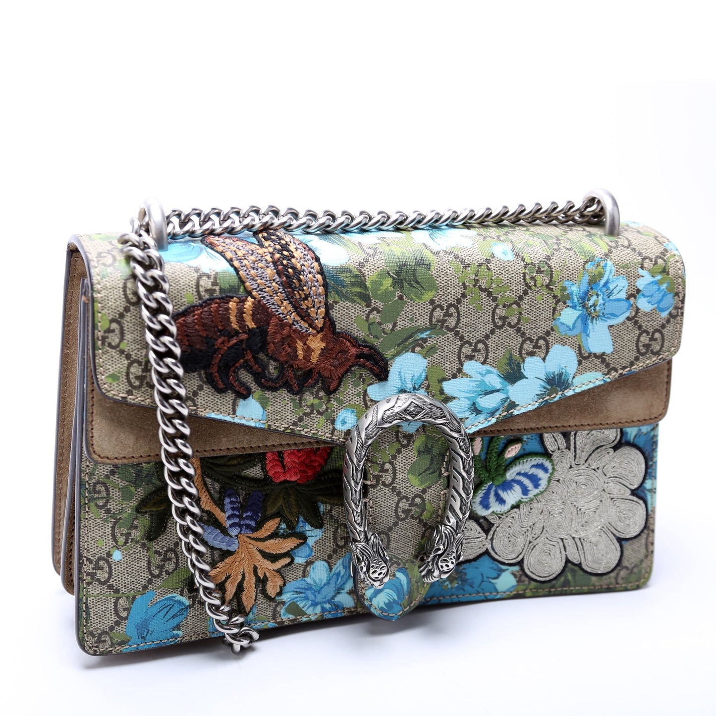 Gucci  Dionysus GG Blooms Embroidered Small