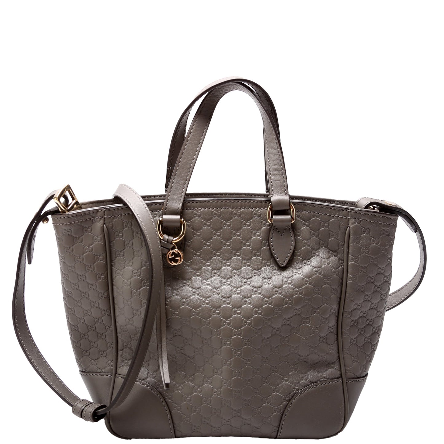 Gucci  Micro Guccissima Bree Small Tote Grey