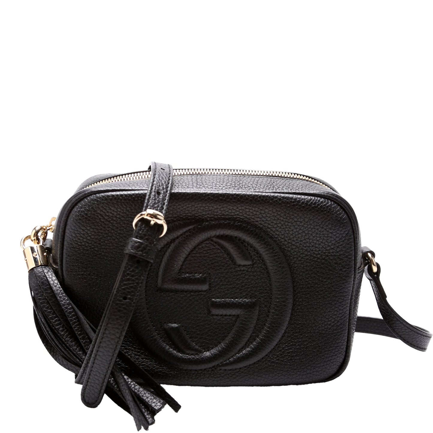Gucci 308364 Soho Disco Crossbody Black Bag