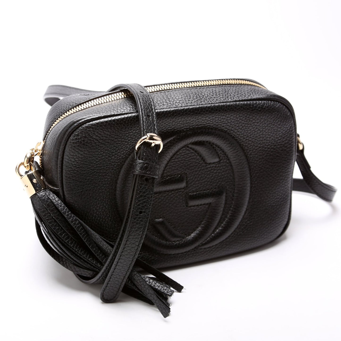 Gucci 308364 Soho Disco Crossbody Black Bag