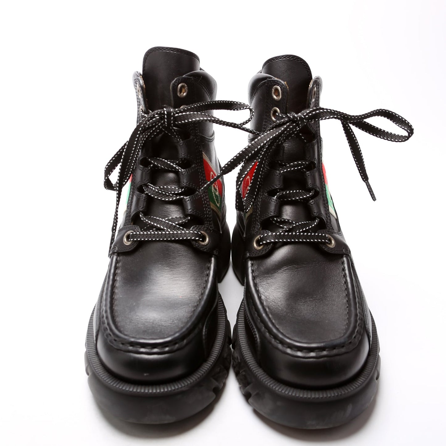 Gucci Interlocking GG Ankle Boots Size . Black