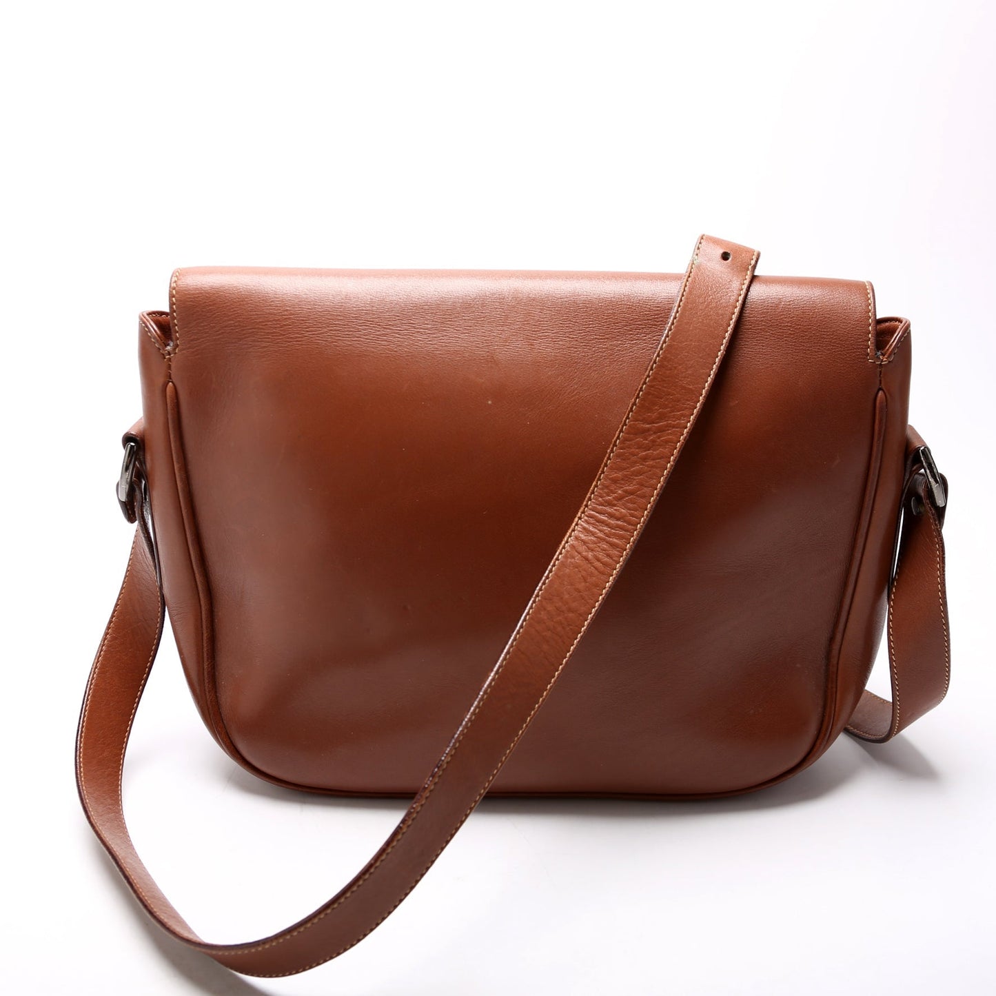 Gucci -   Leather Shoulder Bag Brown