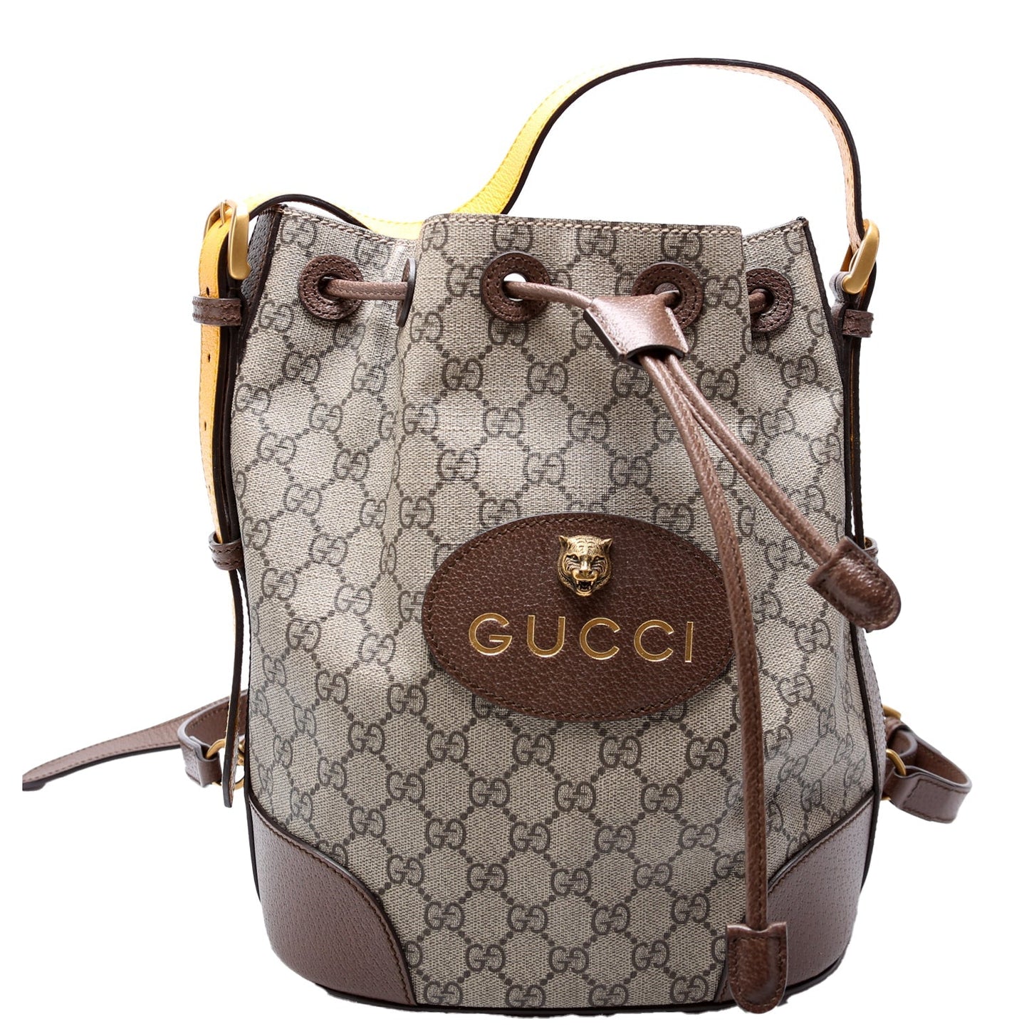 Gucci 473875 Neo   Drawstring Bucket Backpack Bag