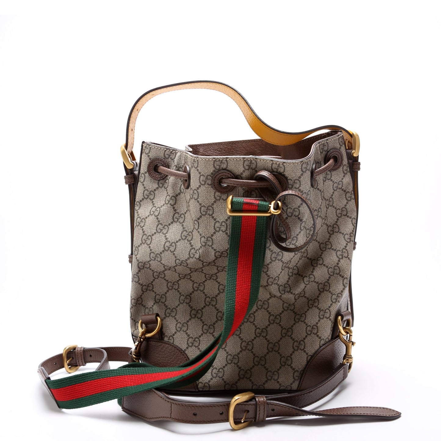 Gucci 473875 Neo   Drawstring Bucket Backpack Bag