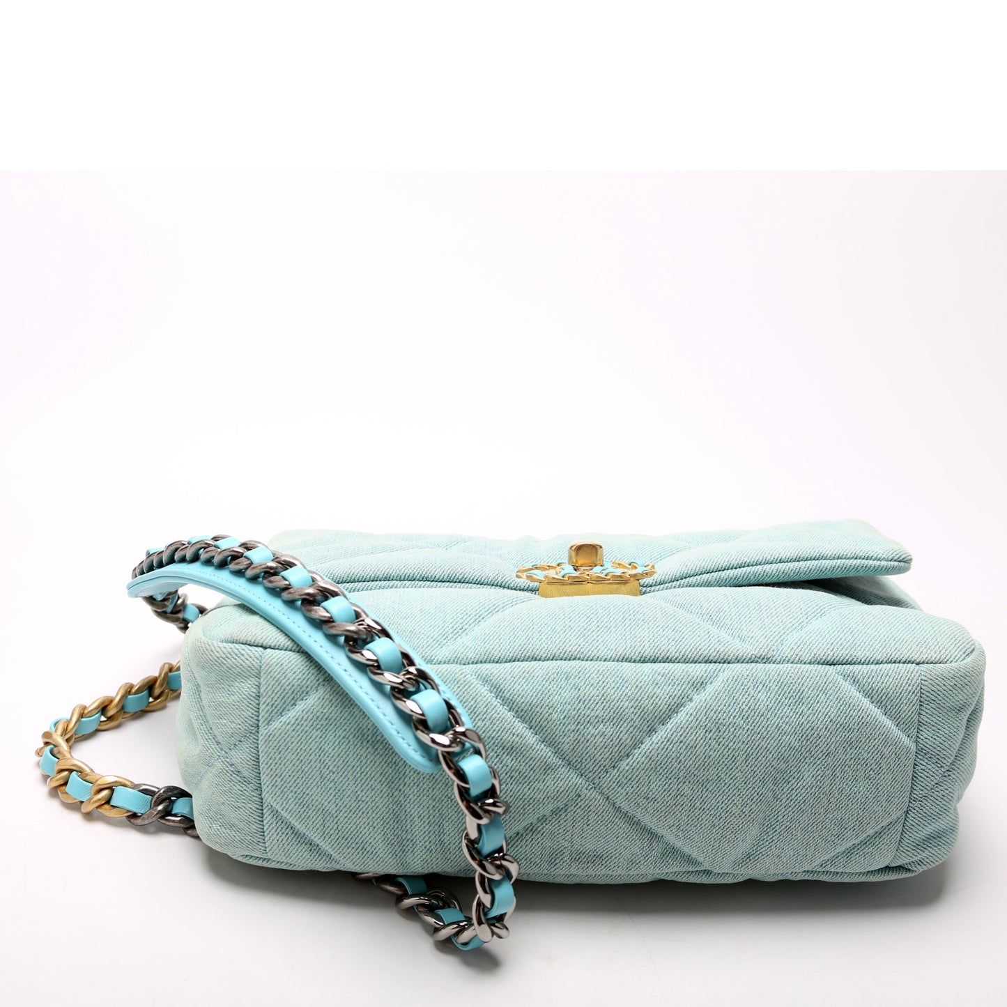 Chanel 19 Medium Denim 31M Blue Bag
