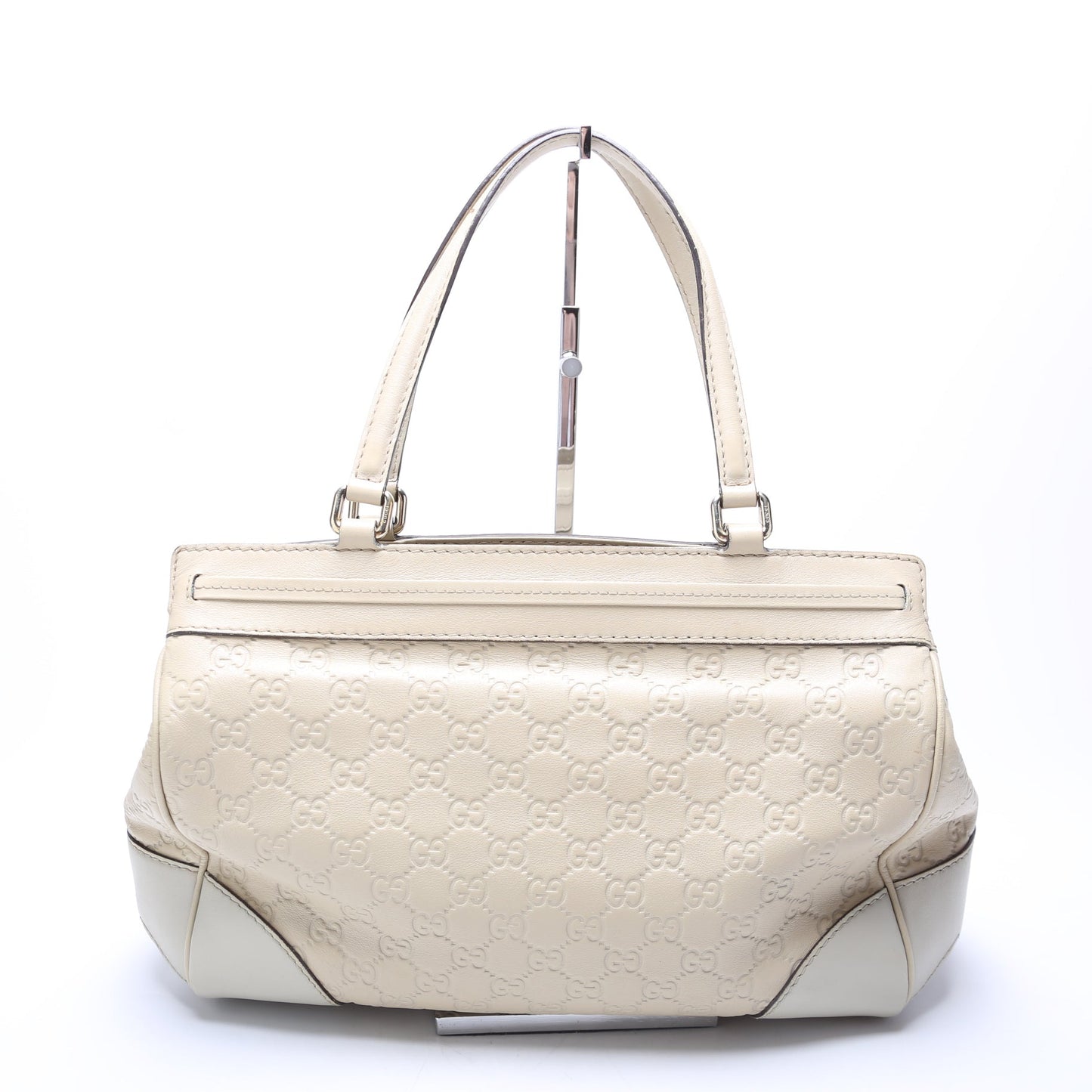 Gucci  Guccissima Mayfair Ribbon White