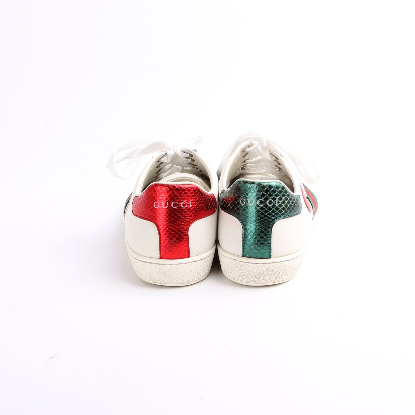 Gucci Ace Web Heart Sneakers Size