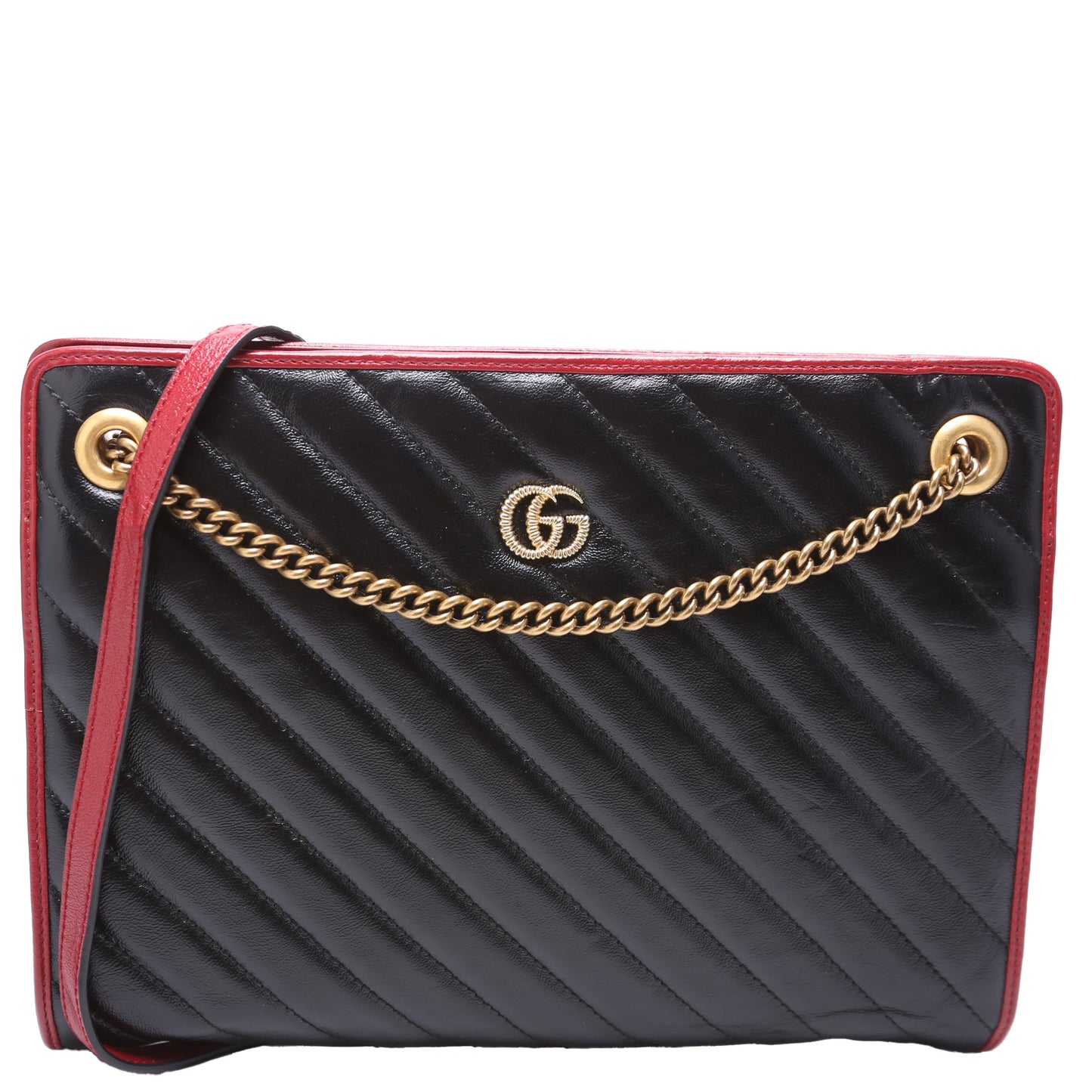 Gucci  GG Torchon Accordion Medium Black
