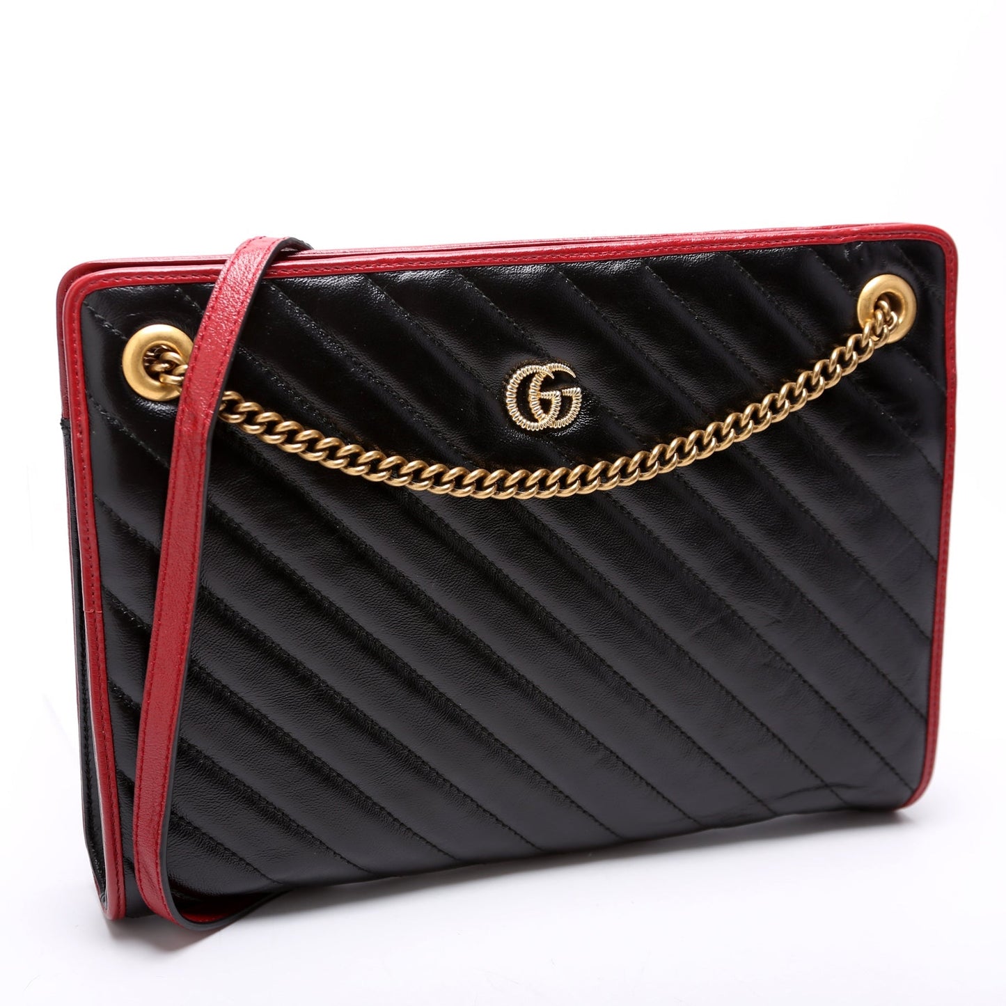 Gucci  GG Torchon Accordion Medium Black