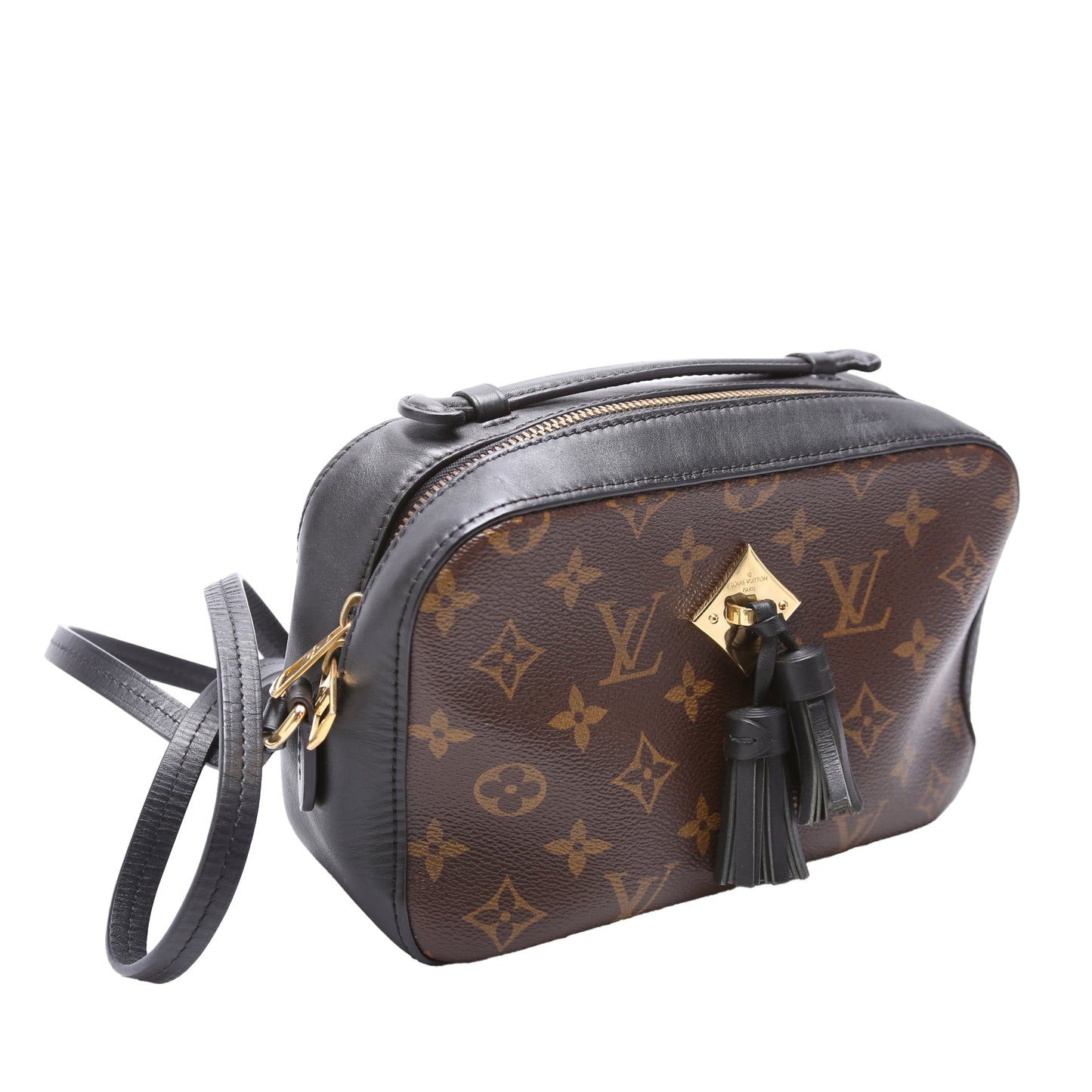 Louis Vuitton Saintogne Monogram Black
