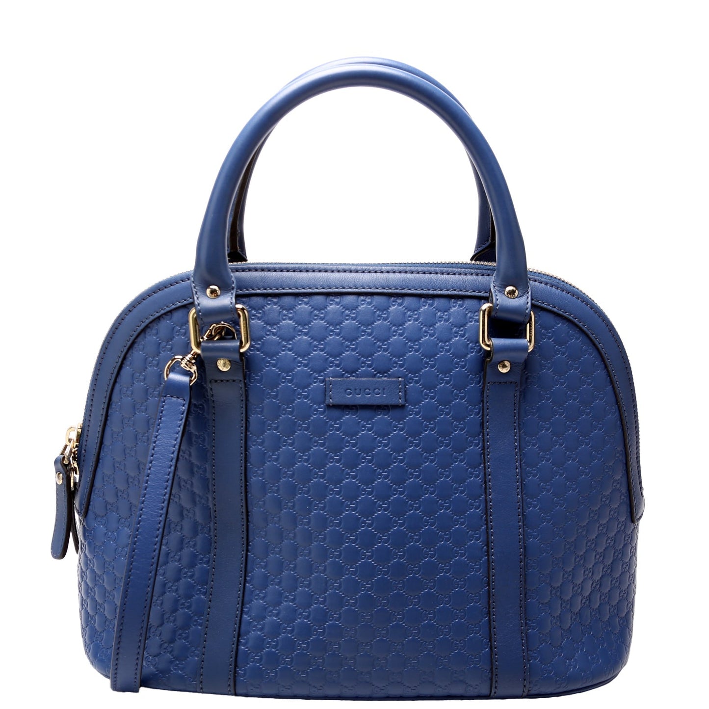 Gucci 449654 Mini Dome Blue Bag