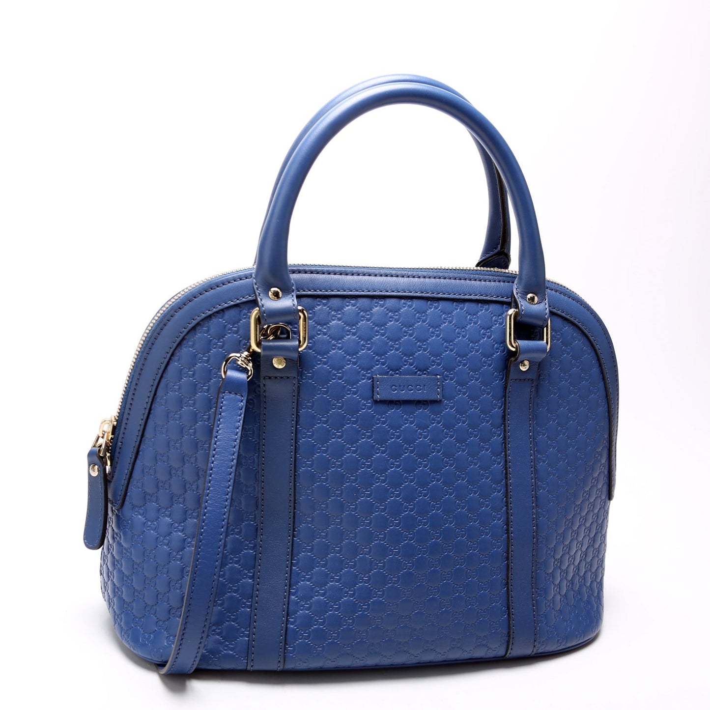 Gucci  Mini Dome Guccissima Blue