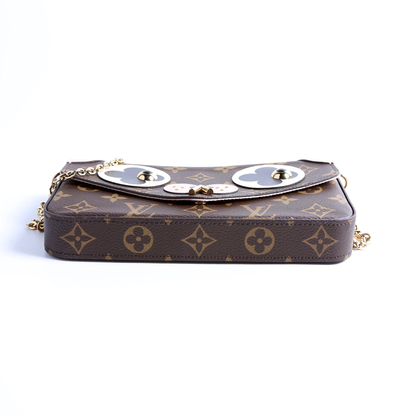 Louis Vuitton Pochette Felicie Valentine Dog Monogram