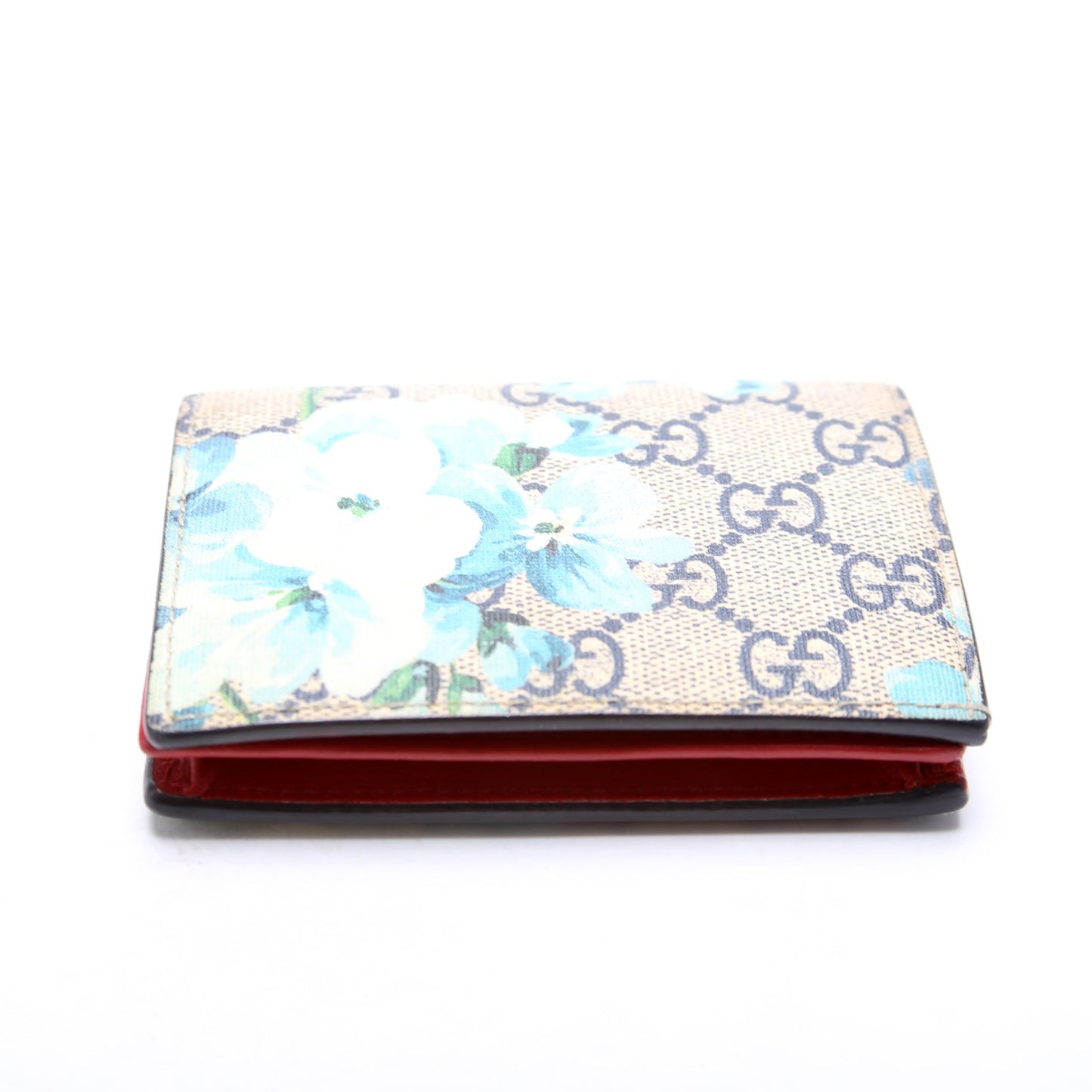 Gucci  Blooms Small Wallet Blue