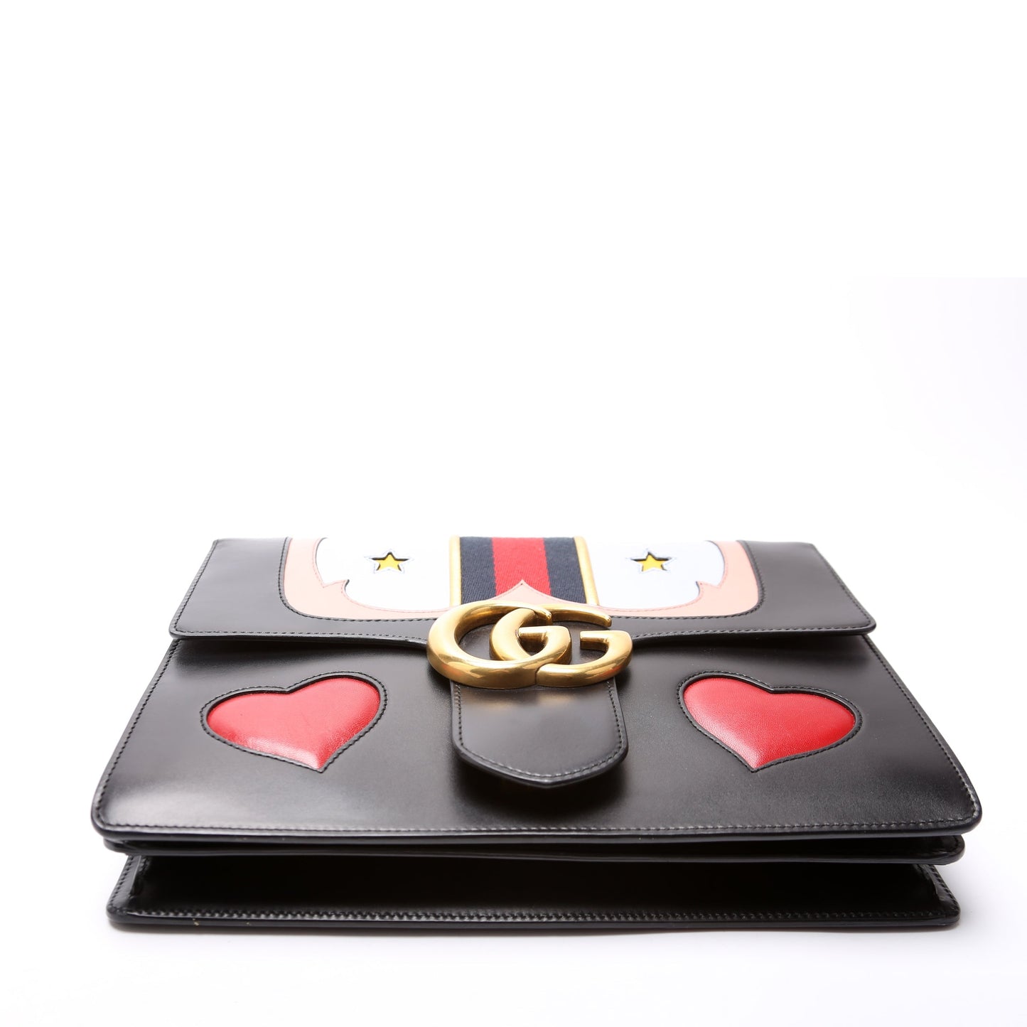 Gucci  Marmont Web Heart Medium
