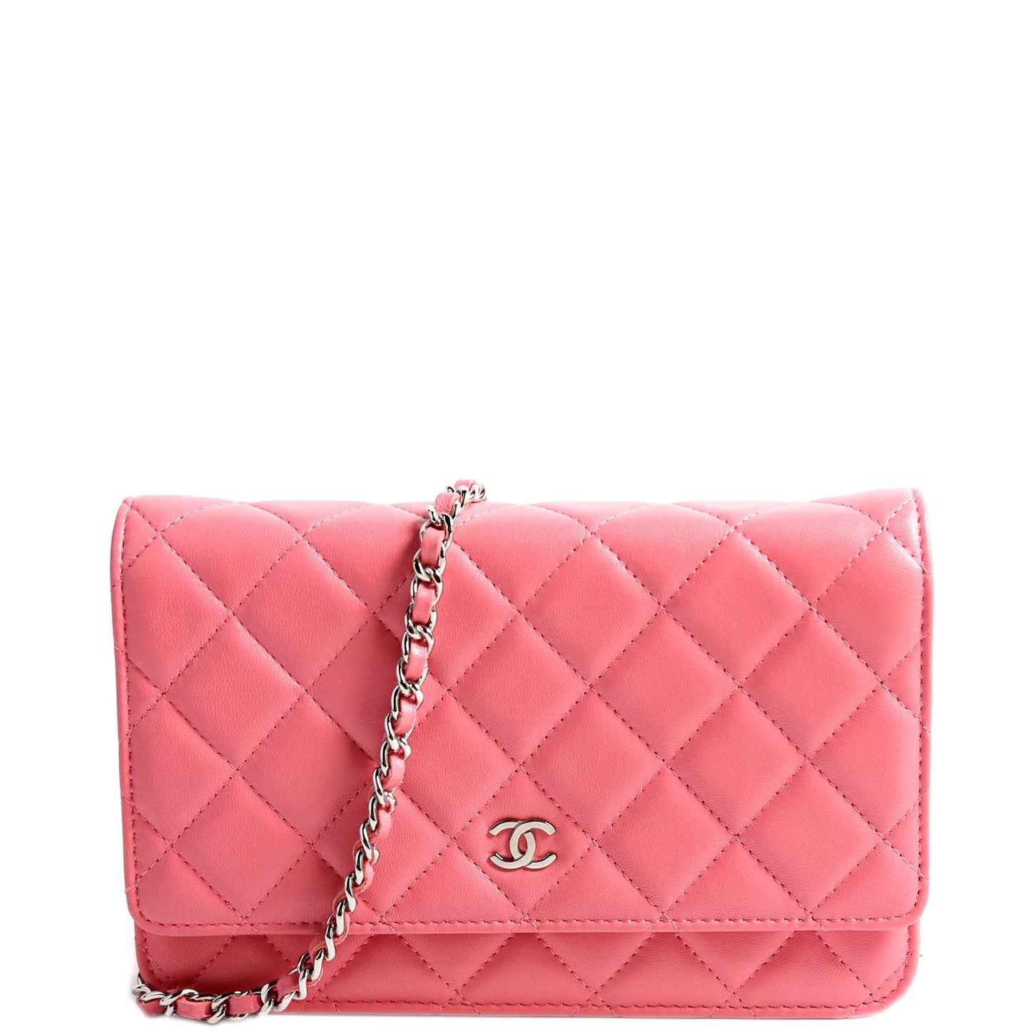 Chanel WOC Classic Quilted Lambskin Pink Bag