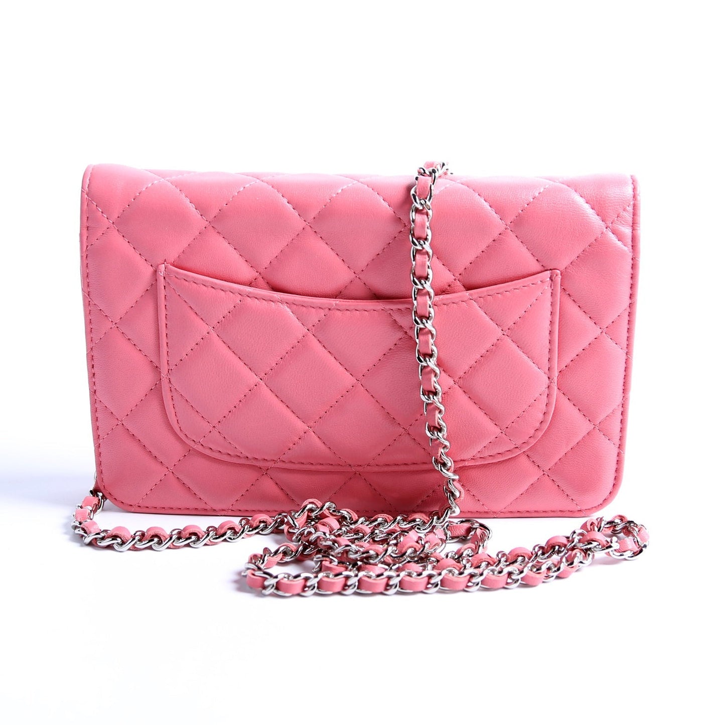 Chanel WOC Classic Quilted Lambskin Pink Bag