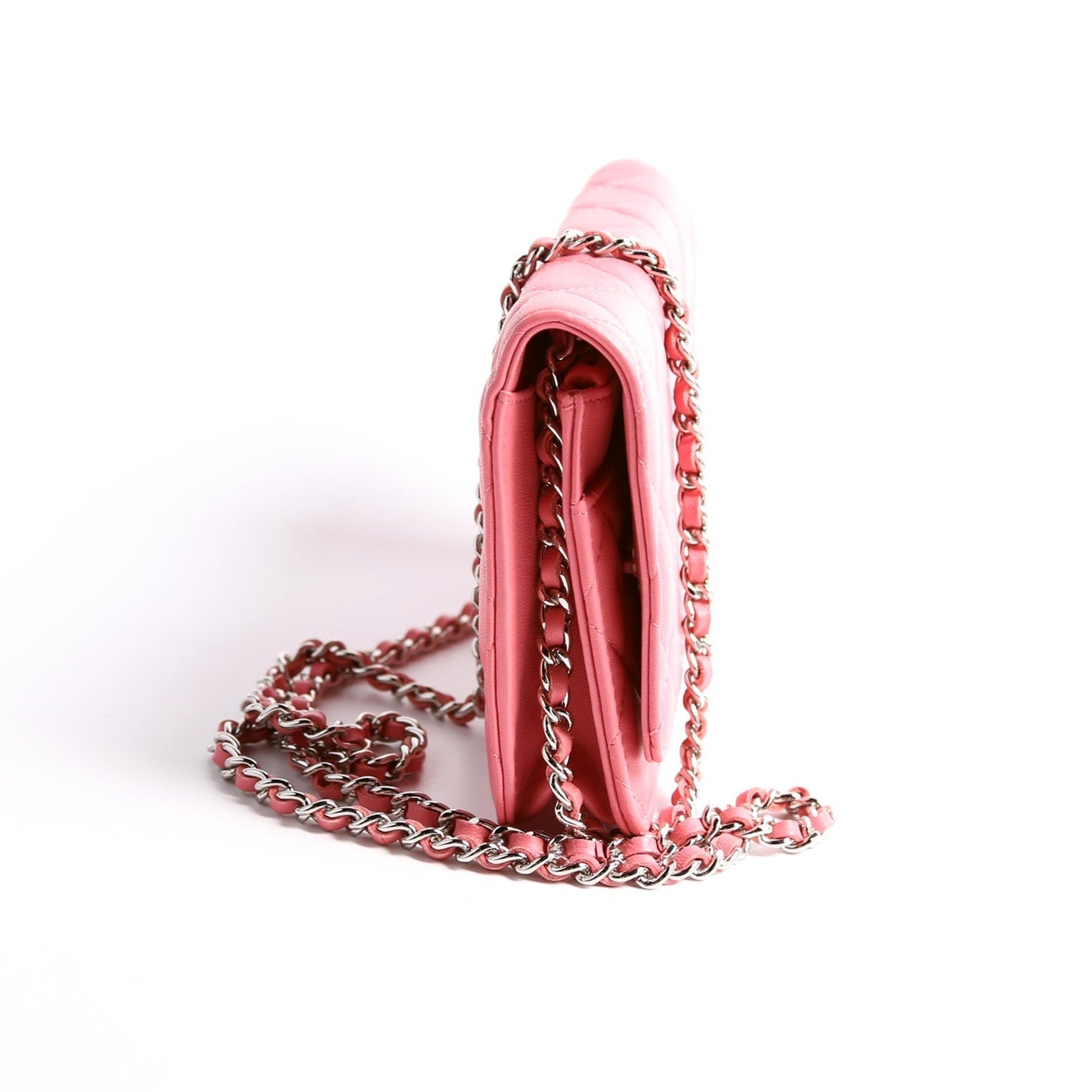 Chanel WOC Classic Quilted Lambskin Pink Bag