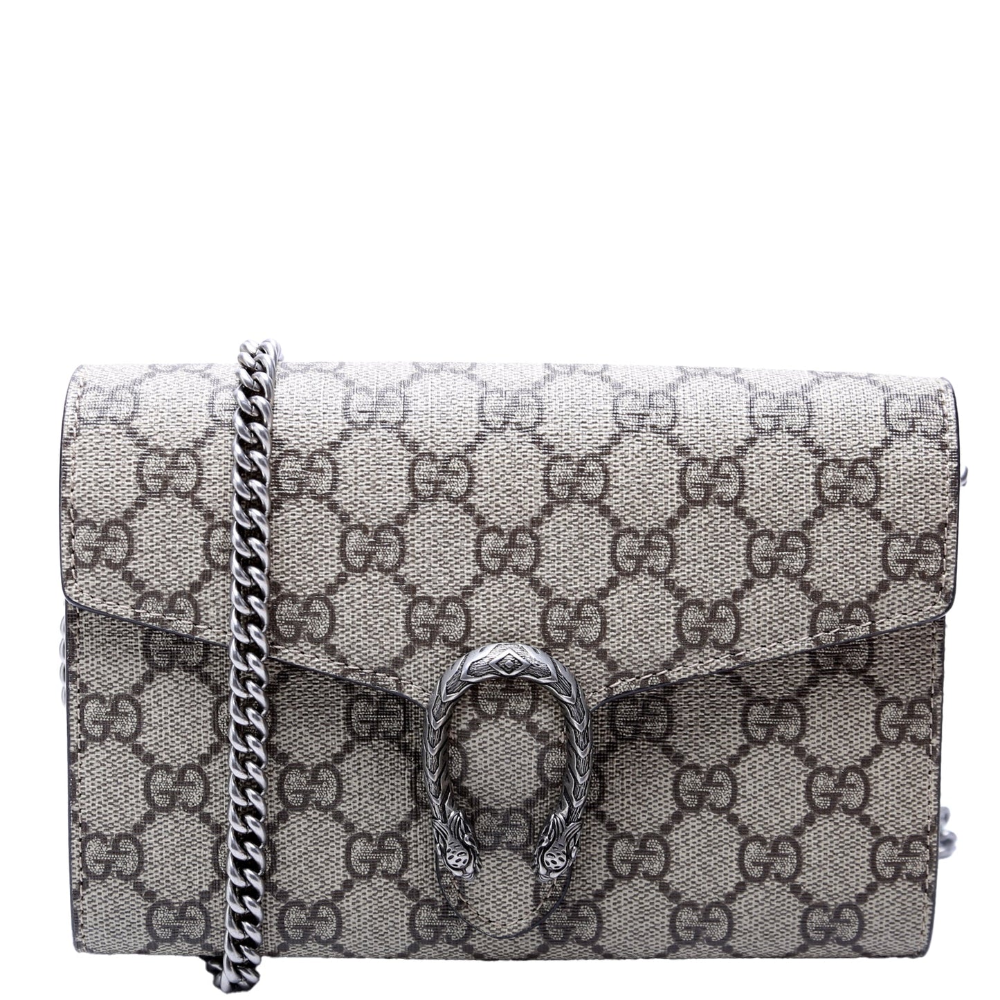Gucci 401231 Dionysus Mini Wallet Tan Bag