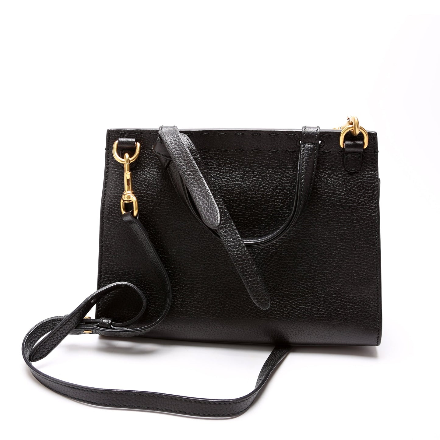 Gucci  Mini Marmont Top Handle Black