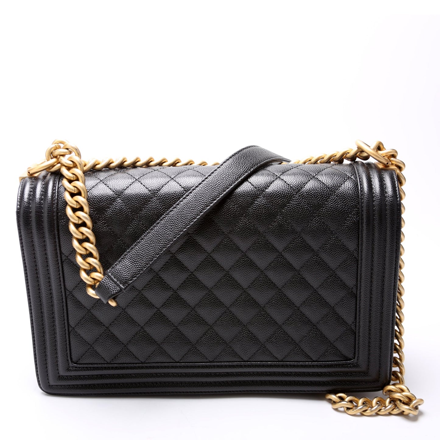 Chanel Boy Flap Medium New Caviar 25M Bag
