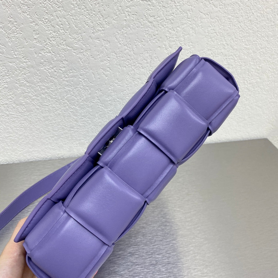 Top Quality Padded Cassette Violet, For Women, Women’s Bags 10.2in/26cm