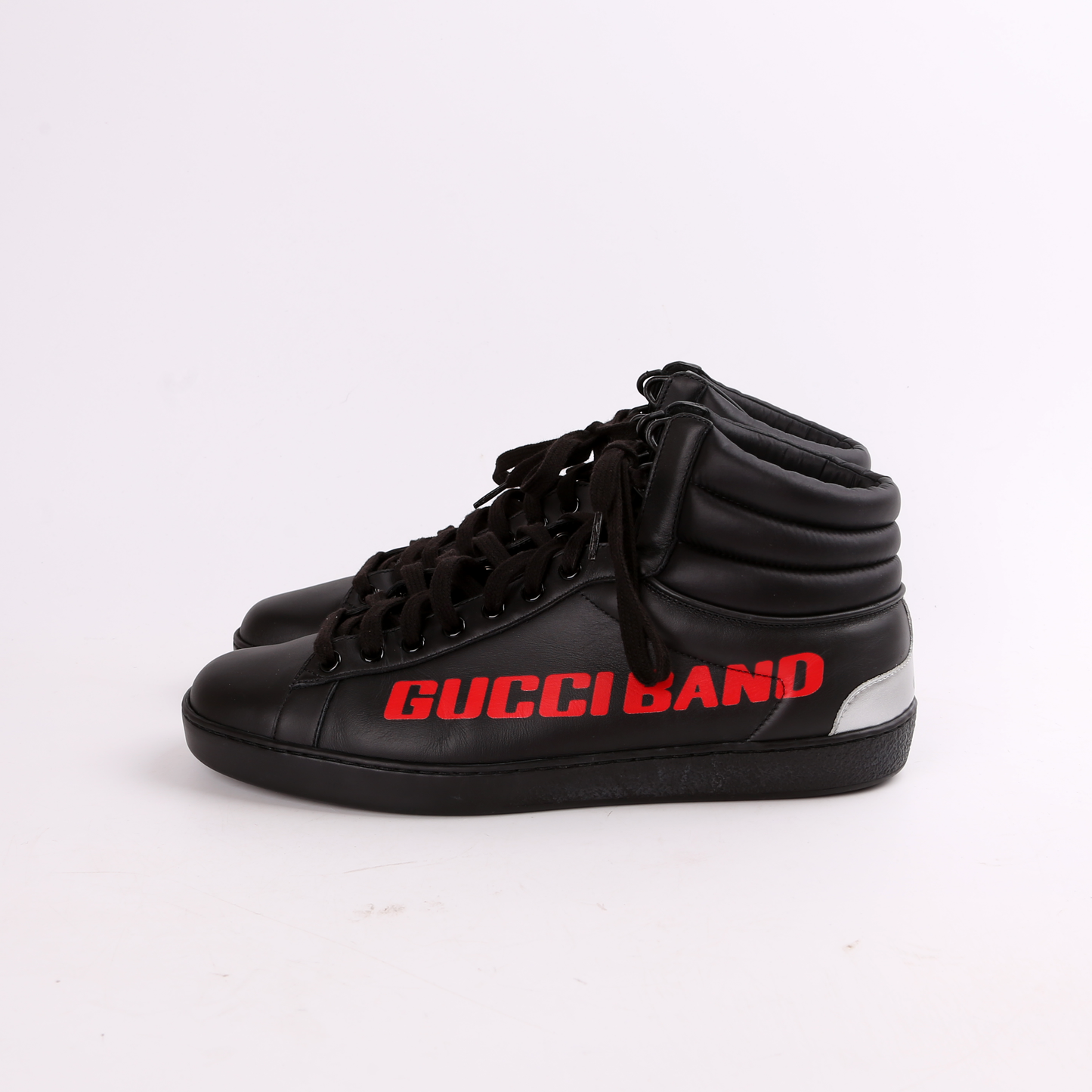 Gucci Ace Band High Top Sneakers Men's Size .(Women's .)
