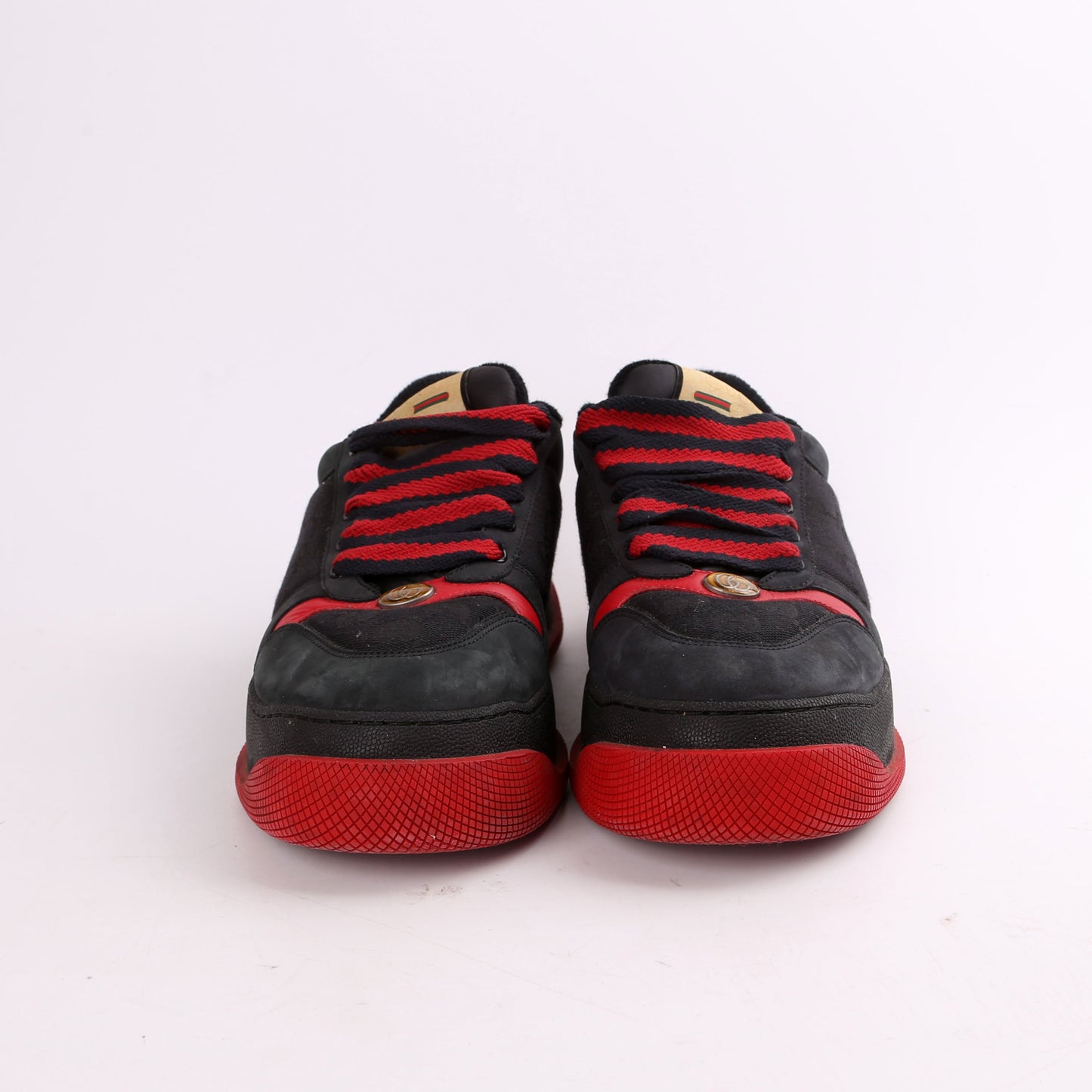 Gucci Double Screener Sneakers Size
