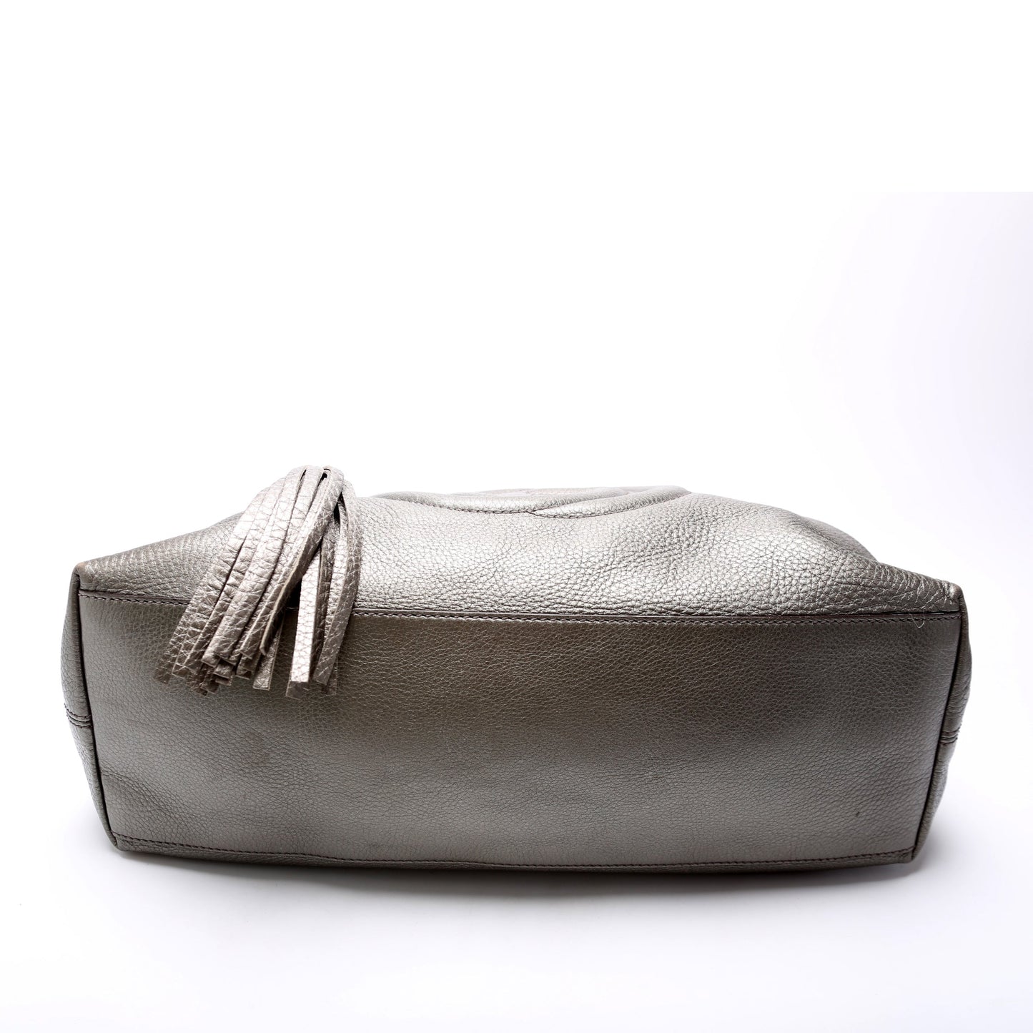 Gucci  Soho Leather Shoulder Medium Grey